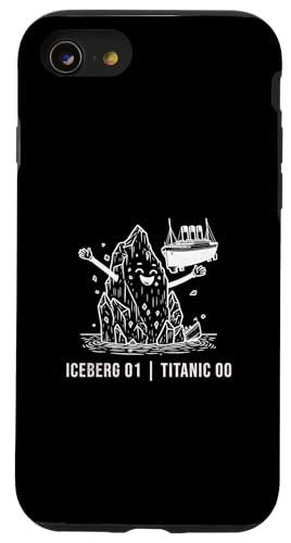 Lustiger RMS Titanic Eisberg Kreuzfahrtschiff Witz Männer Frauen Kinder Hülle für iPhone SE (2020) / 7 / 8 von Titanic Enthusiast Apparel Gifts Shop