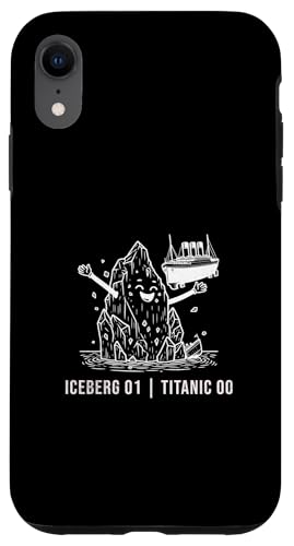 Lustiger RMS Titanic Eisberg Kreuzfahrtschiff Witz Männer Frauen Kinder Hülle für iPhone XR von Titanic Enthusiast Apparel Gifts Shop