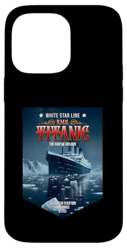 RMS Titanic Southampton To New York Vintage Kreuzfahrtschiff Hülle für iPhone 14 Pro Max RMS Titanic Southampton To New York Vintage Kreuzfahrtschiff Hülle für iPhone 14 Pro Max von Titanic Enthusiast Apparel Gifts Shop