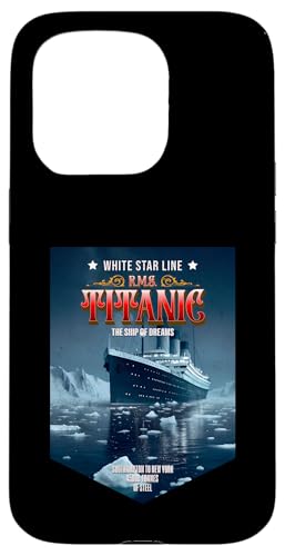 RMS Titanic Southampton To New York Vintage Kreuzfahrtschiff Hülle für iPhone 15 Pro RMS Titanic Southampton To New York Vintage Kreuzfahrtschiff Hülle für iPhone 15 Pro von Titanic Enthusiast Apparel Gifts Shop