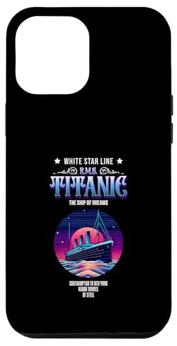 RMS Titanic Southampton nach New York Lustige Schiffsliebhaber Herren Hülle für iPhone 12 Pro Max RMS Titanic Southampton nach New York Lustige Schiffsliebhaber Herren Hülle für iPhone 12 Pro Max von Titanic Enthusiast Apparel Gifts Shop