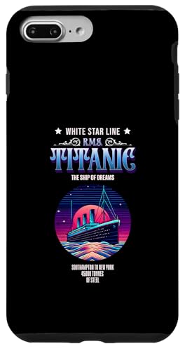 RMS Titanic Southampton nach New York Lustige Schiffsliebhaber Herren Hülle für iPhone 7 Plus/8 Plus RMS Titanic Southampton nach New York Lustige Schiffsliebhaber Herren Hülle für iPhone 7 Plus/8 Plus von Titanic Enthusiast Apparel Gifts Shop