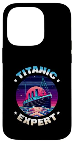 Titanic Expert Retro RMS Kreuzfahrtschiff-Liebhaber Männer Frauen Kinder Hülle für iPhone 14 Pro von Titanic Enthusiast Apparel Gifts Shop