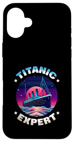 Titanic Expert Retro RMS Kreuzfahrtschiff-Liebhaber Männer Frauen Kinder Hülle für iPhone 16 Plus von Titanic Enthusiast Apparel Gifts Shop