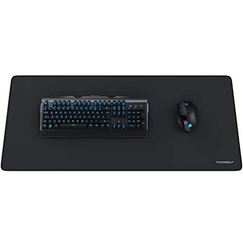 Titanwolf CSL XXL Mousepad Gaming Mauspad 900 x 400 mm Groß, Mousepad Gaming XXL von Titanwolf