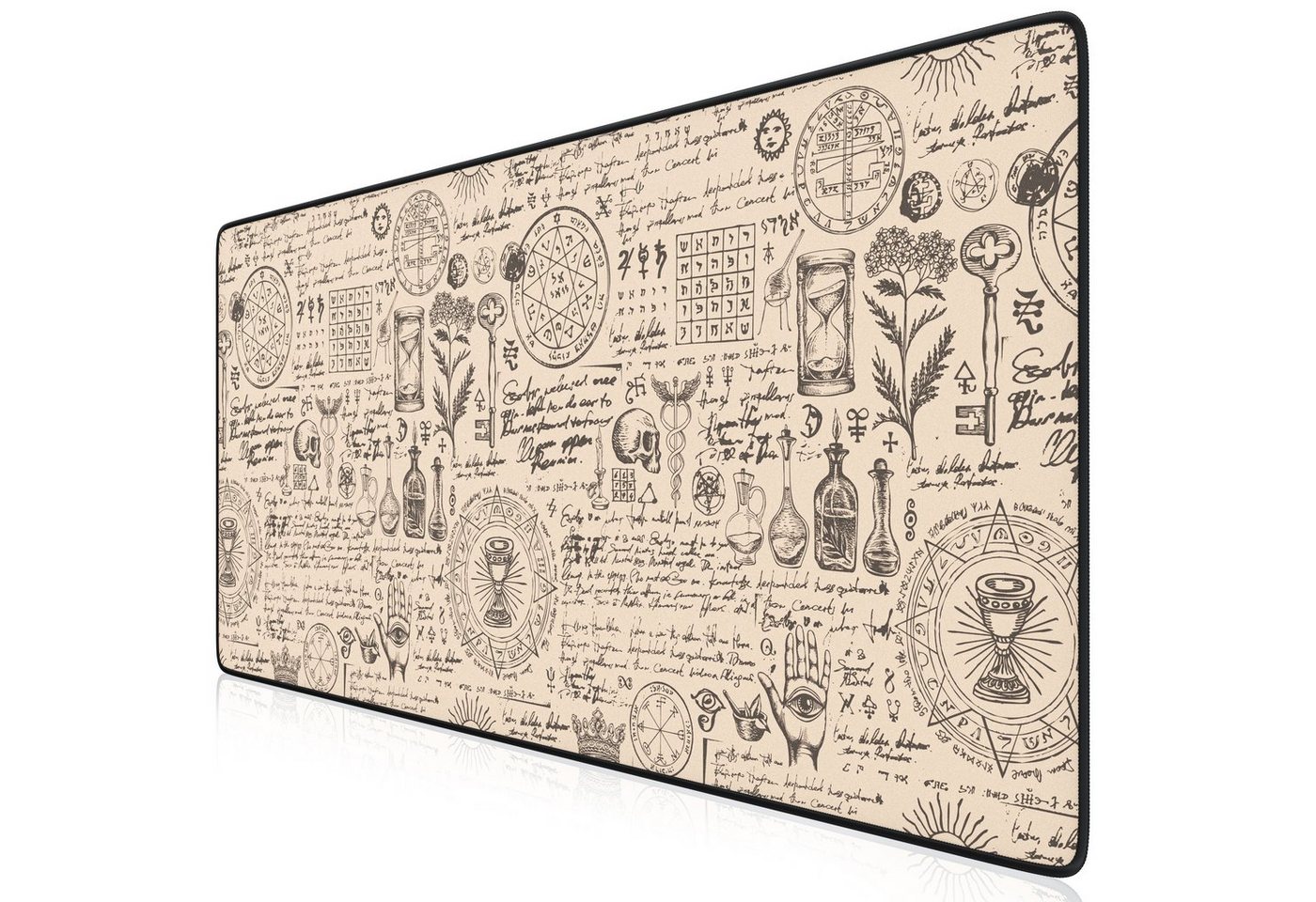 Titanwolf Gaming Mauspad XXL Speed Mousepad 900 x 400 x 3 mm, große Tischunterlage, rutschfest, abwaschbar, Geschwindigkeit & Präzision, Alchemy Titanwolf Gaming Mauspad XXL Speed Mousepad 900 x 400 x 3 mm, große Tischunterlage, rutschfest, abwaschbar, Geschwindigkeit & Präzision, Alchemy von Titanwolf