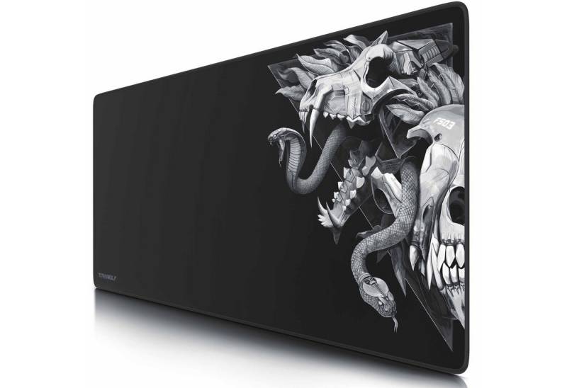 Titanwolf Gaming Mauspad, 900 x 400mm XXL Mousepad - verbessert Präzision & Geschwindigkeit von Titanwolf