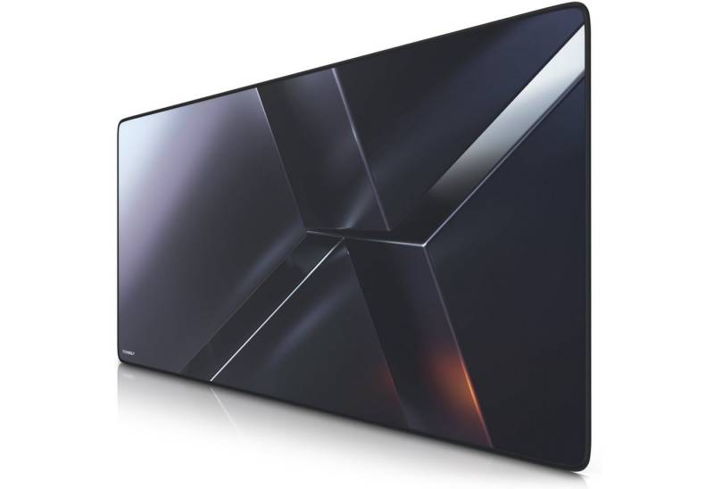 Titanwolf Gaming Mauspad XXL Speed Mousepad 900 x 400 x 3 mm, große Tischunterlage, rutschfest, abwaschbar, Geschwindigkeit & Präzision, X Motiv von Titanwolf