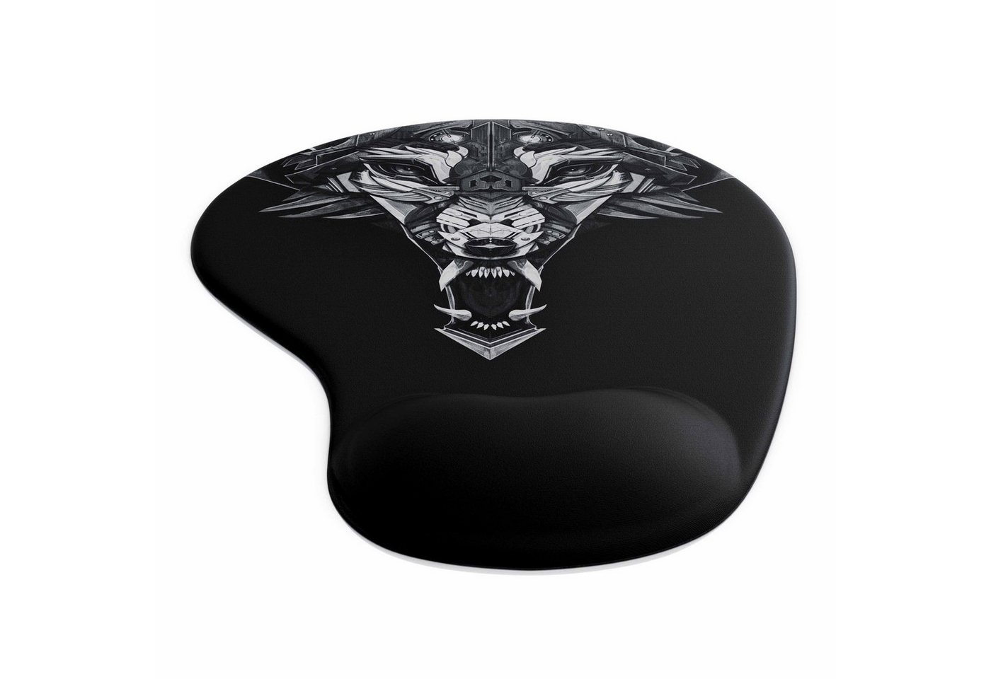 Titanwolf Gaming Mauspad Office Gel Mousepad mit ergonomischer Handgelenkauflage, Handballenauflage, Gelpolster ergonomisch, abwaschbar, schwarz Titanwolf Gaming Mauspad Office Gel Mousepad mit ergonomischer Handgelenkauflage, Handballenauflage, Gelpolster ergonomisch, abwaschbar, schwarz von Titanwolf