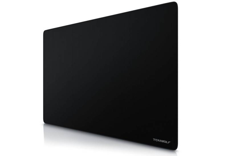 Titanwolf Gaming Mauspad XXL Speed Mousepad 900 x 600 x 3 mm, große Tischunterlage, rutschfest, abwaschbar, Geschwindigkeit & Präzision, Alpha von Titanwolf