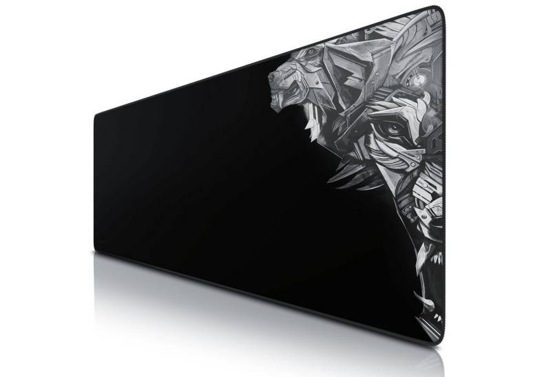 Titanwolf Gaming Mauspad XXXL Speed Mousepad 1200 x 400 x 3 mm, große Tischunterlage, rutschfest, abwaschbar, Geschwindigkeit & Präzision, Delta von Titanwolf