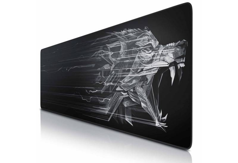 Titanwolf Gaming Mauspad XXXL Speed Mousepad 1200 x 400 x 3 mm, große Tischunterlage, rutschfest, abwaschbar, Geschwindigkeit & Präzision, Epsilon von Titanwolf