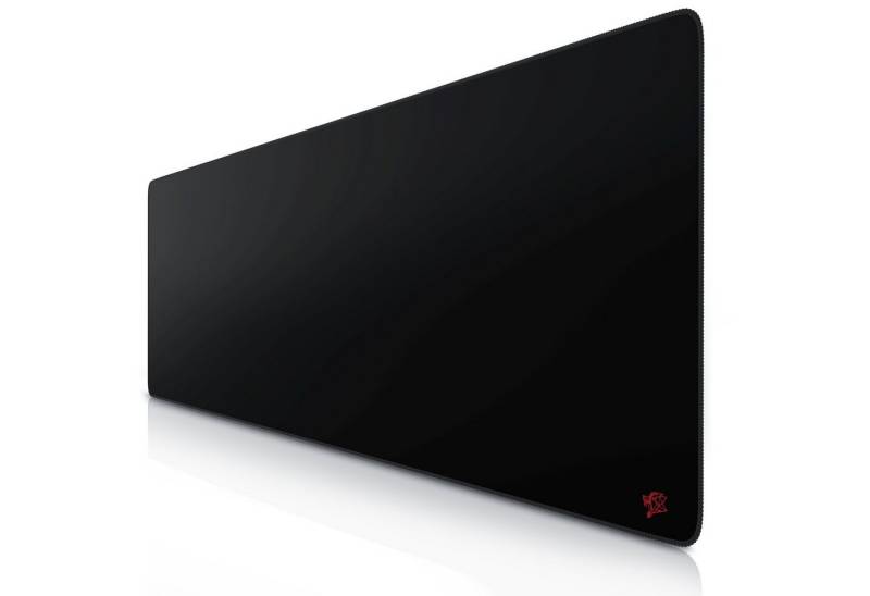 Titanwolf Gaming Mauspad XXXL Speed Mousepad 1200 x 400 x 3 mm, große Tischunterlage, rutschfest, abwaschbar, Geschwindigkeit & Präzision, Titanwolf rot von Titanwolf