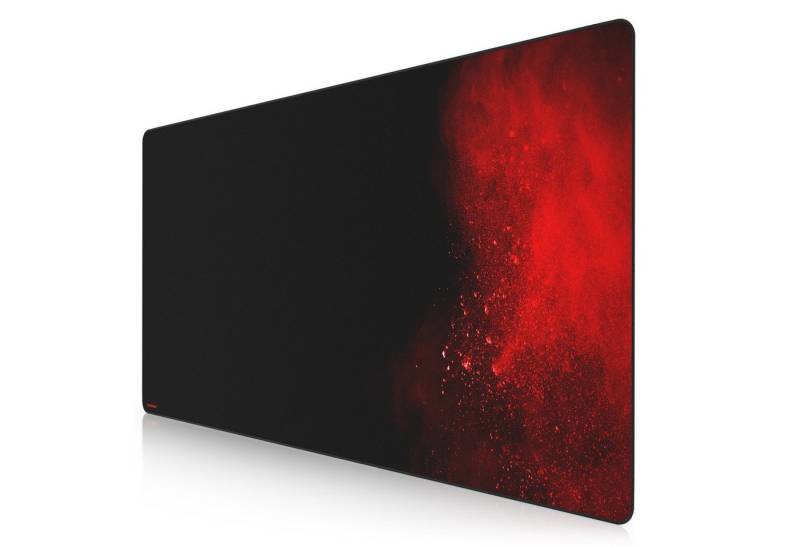 Titanwolf Gaming Mauspad XXXL Speed Mousepad 1200 x 600 x 3 mm, große Tischunterlage, rutschfest, abwaschbar, Geschwindigkeit & Präzision, Blood von Titanwolf