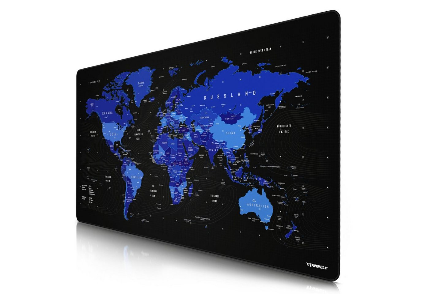 Titanwolf Gaming Mauspad, XXXL Speed Mousepad 1200 x 600 mm, Geschwindigkeit & Präzision von Titanwolf