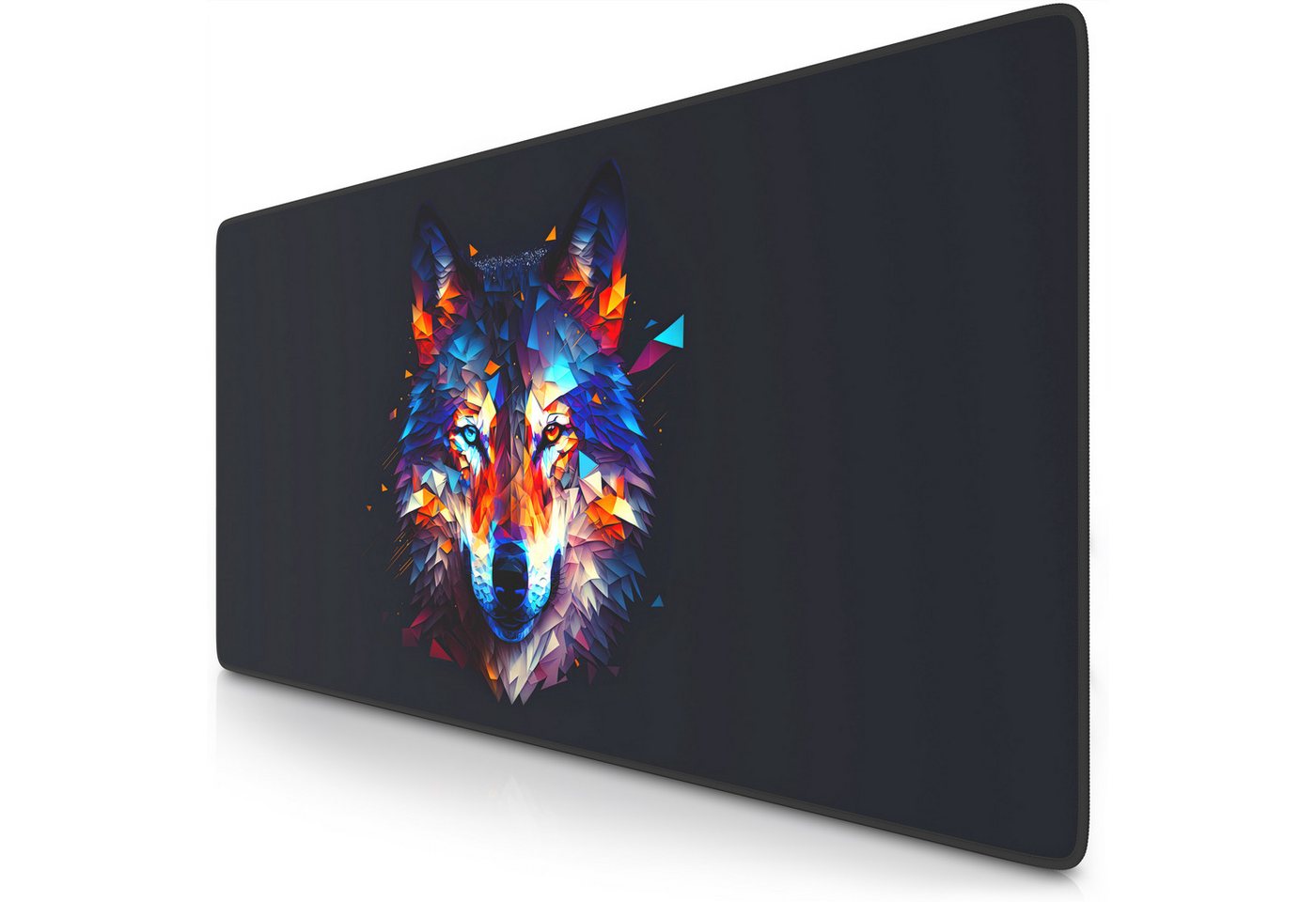 Titanwolf Gaming Mauspad XXL Speed Mousepad 900 x 400 x 3 mm, Schreibtischauflage, abwaschbar, rutschfeste Rückseite, Geschwindigkeit & Präzision, Polygon Wolf Titanwolf Gaming Mauspad XXL Speed Mousepad 900 x 400 x 3 mm, Schreibtischauflage, abwaschbar, rutschfeste Rückseite, Geschwindigkeit & Präzision, Polygon Wolf von Titanwolf