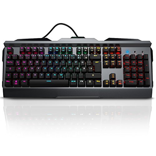 Titanwolf - mechanische Tastatur Invader - Mechanical Keyboard Gaming - Anti-Ghosting - QWERTZ-Layout - RGB Hintergrundbeleuchtung 19 Lichtmodi Titanwolf - mechanische Tastatur Invader - Mechanical Keyboard Gaming - Anti-Ghosting - QWERTZ-Layout - RGB Hintergrundbeleuchtung 19 Lichtmodi von Titanwolf