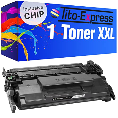 Tito-Express 1 Toner MIT CHIP kompatibel mit HP CF-289X 89 X | Für HP Laserjet Enterprise M 507 DN M 507 DNG M 507 X MFP M 528 DN M 528 F Flow MFP M 528 C M 528 Z Managed E 50145 DN von Tito-Express