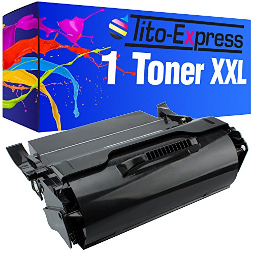 Tito-Express 1 Toner XXL kompatibel mit Lexmark und Lexmark T650 Black von Tito-Express