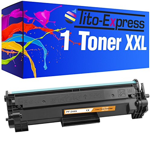 Tito-Express 1x Toner-Patrone XXL kompatibel mit HP CF244A 44 A Black Laserjet Pro M 15A M 15W M 16 M 17A M 17W MFP M 28A M 28W M 29 M 30W von Tito-Express