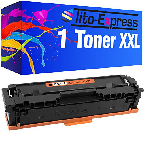 Tito-Express 1x Toner-Patrone kompatibel mit HP CF530A 205A Black | Geeignet für Color Laserjet Pro MFP M180 Series M180N M180FNDW M181FW von Tito-Express