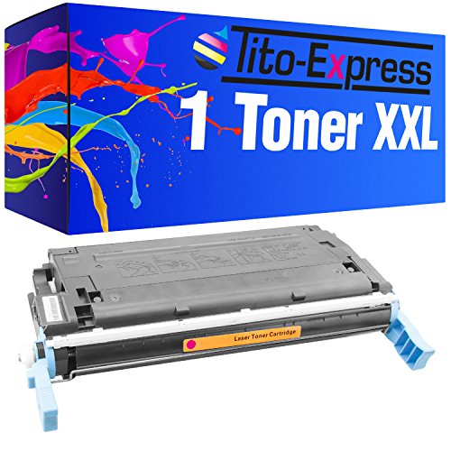 Tito-Express 1x Toner XXL kompatibel mit HP C9732A Magenta Color Laserjet 5550 5550 N 5550 DTN 5550 DN 5550 HDN von Tito-Express