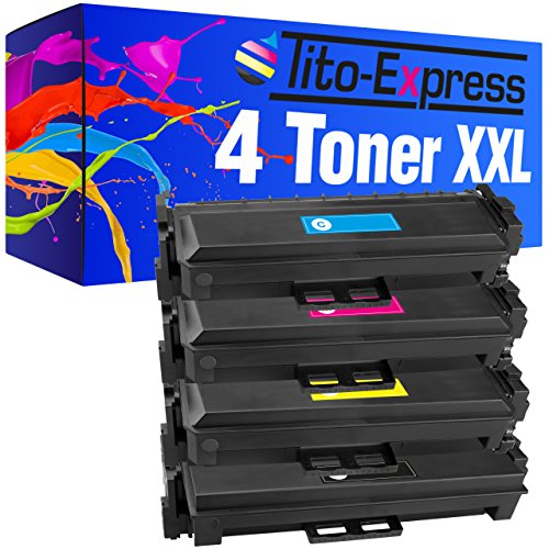 Tito-Express 4 Toner-Patronen XXL kompatibel mit HP CF410X/A - CF413X/A geeignet für Color Laserjet Pro M 377 DW M452 NW M477 FNW von Tito-Express