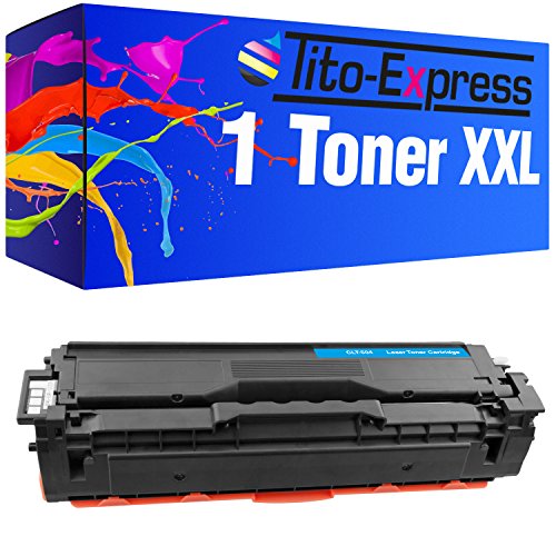 Tito-Express PlatinumSerie 1 Laser-Toner XXL Cyan ersetzt Samsung CLT-C504S | kompatibel mit Xpress C1860FW C1810W CLX-4195N CLX-4195FW C1810W CLP-415N CLP-415NW von Tito-Express