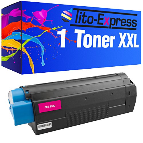 Tito-Express PlatinumSerie 1 Toner XXL für Oki C3100 Magenta C5300 C5300DN C5300N C5400 C5400N C5400DN C5400DTN von Tito-Express