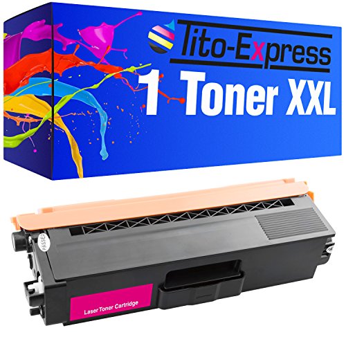 Tito-Express PlatinumSerie 1 Toner XXL kompatibel mit Brother TN-325 DCP-9055CDN 9270CDN HL-4140CN 4150CDN 4570CDW 4570CDWT MFC-9465CDN 9460CDN 9560CDW 9970CDW | Magenta 3.500 Seiten von Tito-Express