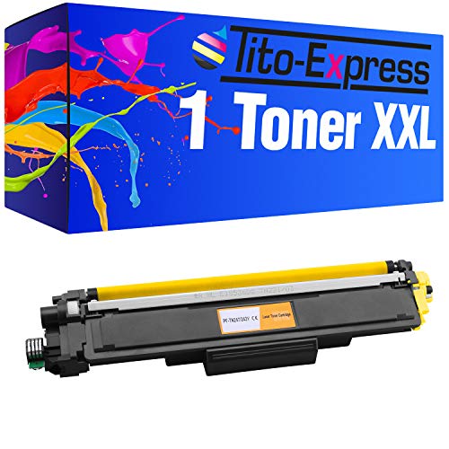 Tito-Express PlatinumSerie 1 Toner Yellow XXL kompatibel mit Brother TN-243 TN-247 | Für DCP-L3510CDW L3550CDW HL-L3210CW L3230CDW L3270CDW MFC-L3710CW L3730CDN L3750CDW L3770CDW | Inklusive Chip! von Tito-Express