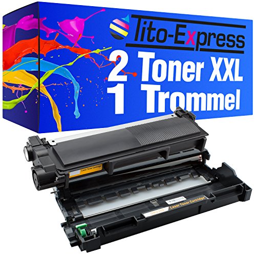 Tito-Express PlatinumSerie 1 Trommel & 2 Toner XXL kompatibel mit Brother DR-2300 & TN-2320 | Geeignet für DCP-L2500D L2520DW L2540DN L2560CDN L2560CDW L2560DN L2560DW L2700DW von Tito-Express