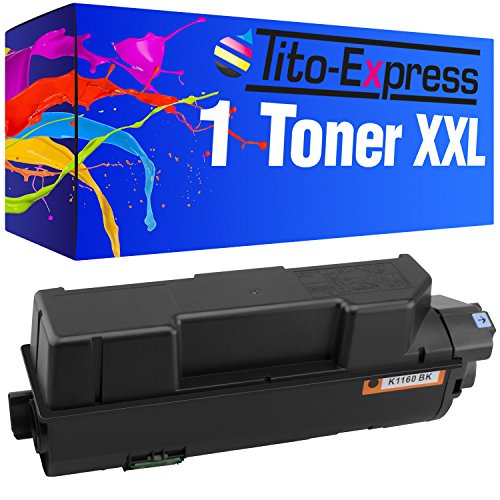 Tito-Express PlatinumSerie 1x Toner XXL kompatibel mit Kyocera TK-1160 EcoSys P2040 DW P2040 DN von Tito-Express