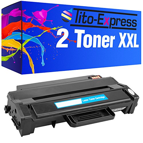 Tito-Express PlatinumSerie 2 Toner XXL kompatibel mit Dell 593-11109 B1260DN B1265DFW B1265DNF | Je 2.500 Seiten von Tito-Express