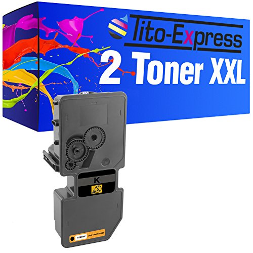 Tito-Express PlatinumSerie 2 Toner XXL kompatibel mit Kyocera TK-5230 ECOSYS M5521CDW M5521CDN P5021CDN P5021CDW | Black 2.600 Seiten von Tito-Express