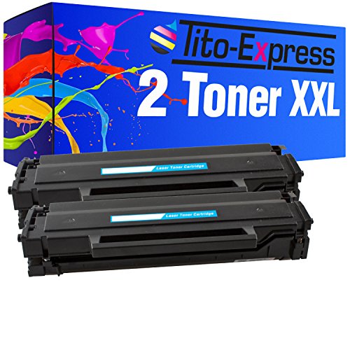 Tito-Express PlatinumSerie 2X Toner-Kartusche XXL kompatibel mit Samsung MLT-D101S 1.500 Seiten Schwarz von Tito-Express