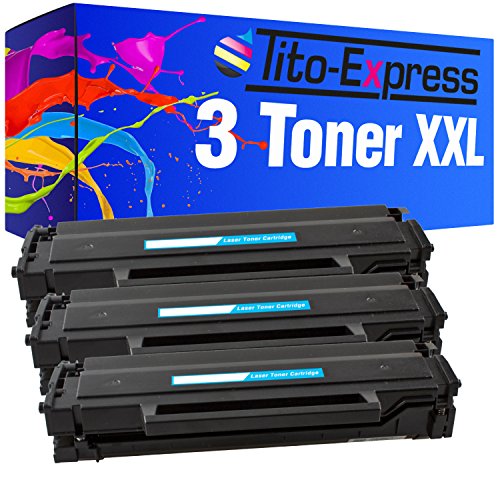 Tito-Express PlatinumSerie 3X Toner-Kartusche Black XXL kompatibel mit Samsung MLT-D111S / MLT-D111L M2026W M2070FW M2070 M2070W M2070F M2071HW M2071 M2071FW M2071W M2078 M2078W M2078FW M2078F von Tito-Express