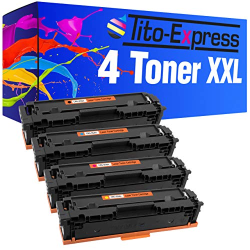 Tito-Express PlatinumSerie 4 Toner XXL MIT CHIP kompatibel mit Canon CRG-054H i-Sensys LBP 620 621CW 623CDW MF 640 640C 641CN 641CW 642CDW 643CDW 644CDW 645CX | Black 3.100 von Tito-Express