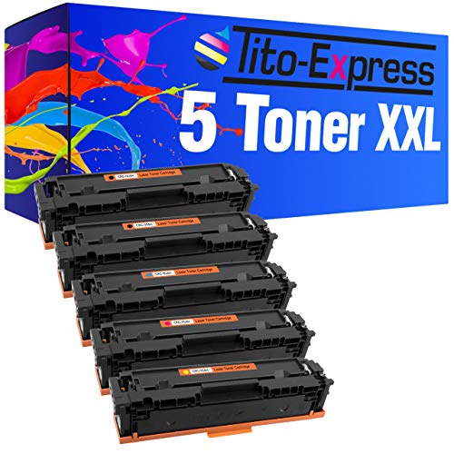 Tito-Express PlatinumSerie 5 Toner XXL MIT CHIP kompatibel mit Canon CRG-054H i-Sensys LBP 620 621CW 623CDW MF 640 640C 641CN 641CW 642CDW 643CDW 644CDW 645CX | Black 3.100 von Tito-Express