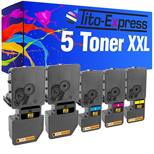 Tito-Express PlatinumSerie 5 Toner XXL für Kyocera TK-5240 ECOSYS M5526CDW P5026CDW P5026CDN M5526CDN M 5526CDW 5526CDN P 5026CDW 5026CDN M5526 P5026 CDW P5026 M5526 CDN von Tito-Express