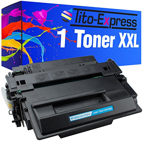 Tito-Express Toner-Patrone XXL Schwarz kompatibel mit HP Laserjet P3015 P3011 P3015 P3015D P3015DN CE255X 55X von Tito-Express