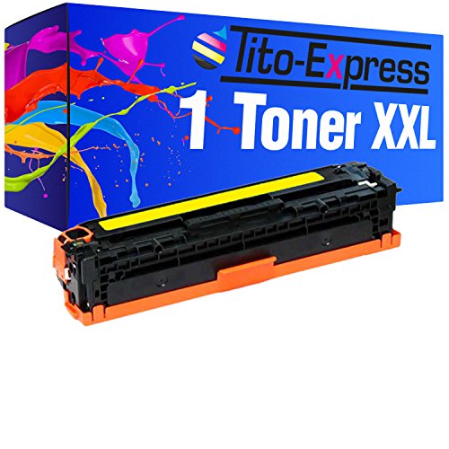 Tito-Express Toner XXL Yellow kompatibel mit HP 131A CF212A Laserjet Pro 200 Color M251N M251NW M276N M276NW von Tito-Express