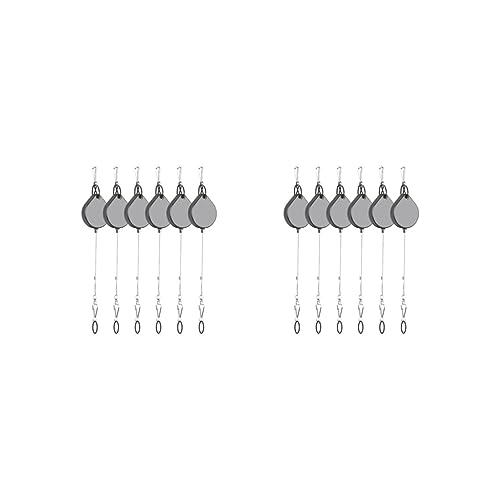2 Set mit 6 Premium-VR-Kabel-Management-Decken-Riemenscheibensystemen, strapazierfähig, schwarz 2 Set mit 6 Premium-VR-Kabel-Management-Decken-Riemenscheibensystemen, strapazierfähig, schwarz von Tityvirnix