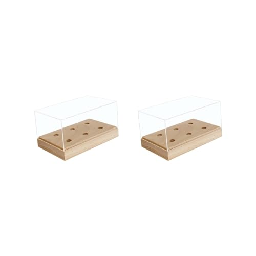 2er-Set Plattenspieler-Aufbewahrungsbox, Ornament-Display-Box, langlebig, für Phono 2er-Set Plattenspieler-Aufbewahrungsbox, Ornament-Display-Box, langlebig, für Phono von Tityvirnix