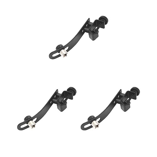 3er-Set, 1 x Schlagzeug-Mikrofon-Klemme, stoßfeste Clip-Halterung 3er-Set, 1 x Schlagzeug-Mikrofon-Klemme, stoßfeste Clip-Halterung von Tityvirnix