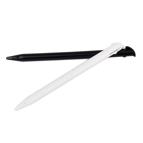 Tiuimk Stylus Touch Pen für 3DS LL/XL, Schwarz und Weiß, kompaktes und tragbares Design von Tiuimk