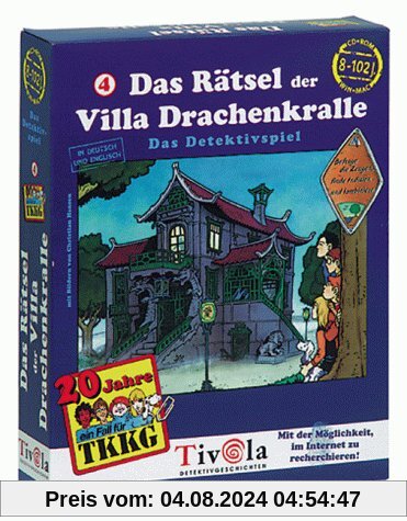 TKKG 4: Das Rätsel der Villa Drachenkralle von Tivola Verlag