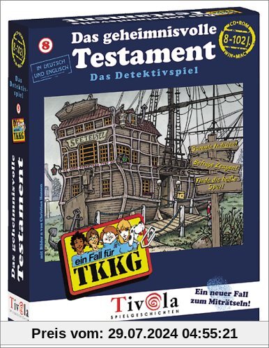 TKKG: Das geheimnisvolle Testament von Tivola Verlag
