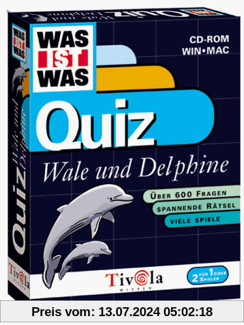Was ist Was - Quiz 2: Wale und Delphine von Tivola Verlag