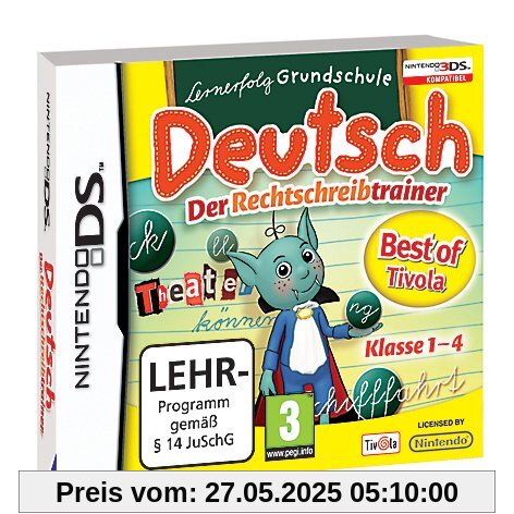 Best of Tivola: Lernerfolg Grundschule Deutsch - der Rechtschreibtrainer von Tivola